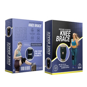 กล่องกระดาษพร้อมพิมพ์โลโก้,สำหรับบรรจุภัณฑ์รั้งเข่าทำจากนีโอพรีนสำหรับฝึก - Product Image 1