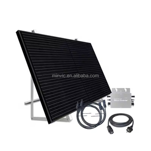 Deye Balcón solución <span class=keywords><strong>solar</strong></span> 600W MicroInverter Integrado Todo Negro 400W Paneles solares Balcón Sistema PV <span class=keywords><strong>para</strong></span> uso doméstico - Product Image 1