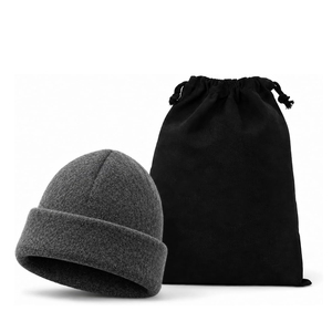 Nouveauté : Bonnet de sauna/chapeau de douche en laine mérinos écologique de luxe pour femmes et hommes adultes - Product Image 1