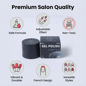 Collezione di Smalti <span class=keywords><strong>Gel</strong></span> UV Magnetici In Palette Luxury 5g Senza HEMA/TPO, Non Tossici, Vegani, Ecologici, Effetto Occhio di Gatto per Salone Unghie - Product Image 6