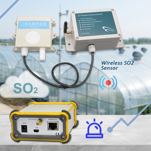 เครื่องตรวจจับความชื้นในอากาศอุณหภูมิ CO2เครื่องตรวจจับการรั่วไหลเซ็นเซอร์ S02ก๊าซสำหรับที่จอดรถหรืออุตสาหกรรมก๊าซ - Product Image 1