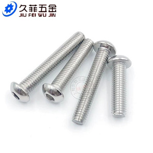 Tornillo de Cabeza Hexagonal de Acero Inoxidable 304, M5 M6 DIN7380, Grado A A2-70, Resistente a la Corrosión - Product Image 1