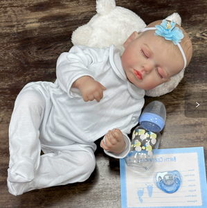 Muñeca Bebé Reborn de Silicona de Vinilo de Cuerpo Completo de 20 Pulgadas, Suave, Realista, Económica, para Niña, Venta al por Mayor - Product Image 5