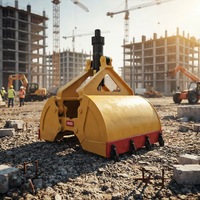 Promotion : Godet à clapet pour pièces d'excavatrice, Godet de terrassement, Accessoires pour engins de construction