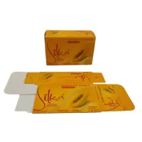 カスタム小さな石鹸ギフトボックスエコフレンドリーな段ボール包装自家製石鹸のための白いカード紙箱