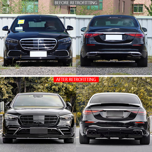 Kit de Carrocería para Benz Clase S W221 2021-2022, Modificación y Mejora de Automóviles Nuevos, Parachoques Delanteros/Traseros S450, Faldones Laterales, Guardabarros, Instalación con Pernos - Product Image 2