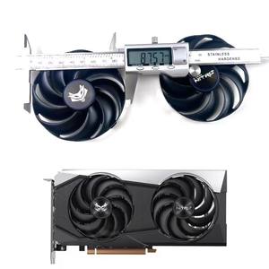 Ventilateur de refroidissement d'origine 87mm 6pin CF9010H12D FDC10H12D9-C ventilateur de GPU RX6600XT pour ventilateur de carte vidéo Sapphire <span class=keywords><strong>Nitro</strong></span> AMD Radeon RX <span class=keywords><strong>6600</strong></span> XT - Product Image 2