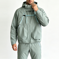 Veste-gilet convertible pour homme, coupe-vent, résistante à l'eau, multi-poches, légère, style montagne, ODM OEM