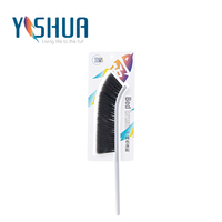 Brosse à poussière pour canapé et maison, brosse à poussière unie, poils PBT écologiques, manche en PP, légère et pratique, brosse pour lit