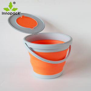 Cubo de plástico plegable redondo de 5 L, 6 L, 7 L, 8 L - Product Image 2