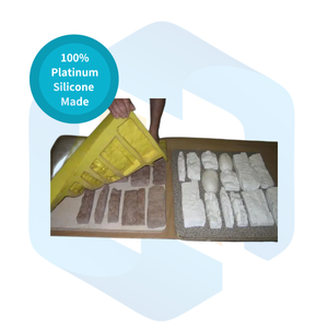 Silicone cao su khuôn mẫu văn hóa Đá Nhân Tạo bê tông đá bên ngoài bức tường phải đối mặt với Đá Khuôn - Product Image 4