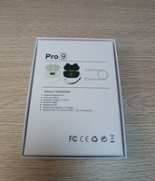 Écouteurs PRO 9 Type-C, écouteurs sans fil stéréo True Wireless, écouteurs intra-auriculaires TWS