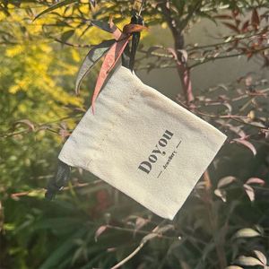Manufacturer Custom 100% Organic Cotton Canvas Bags Recycled Cotton Dust <b>Drawstring</b> <b>Pouch</b> Muslin <b>Drawstring</b> Bags - Product Image 4