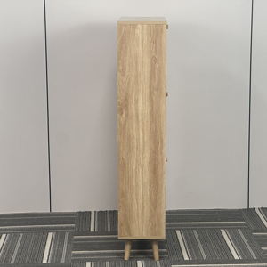 Meuble à chaussures autoportant moderne en bois avec <span class=keywords><strong>3</strong></span> tiroirs, design durable pour couloir et entrée - Product Image 4