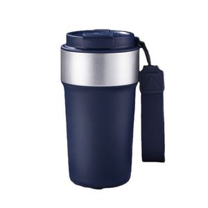 Food Grade 500Ml Eco-Friendly <b>Classic</b> Double Wall Stainless Steel Vacuum Insulated Hot/Cold Drinks Coffee Tumbler Mug Cup - Product Image 1