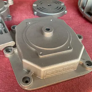 Precisione personalizzata in acciaio al carbonio acciaio inossidabile ferro alluminio motorino di avviamento corpo valvola blocco motore parti di pressofusione