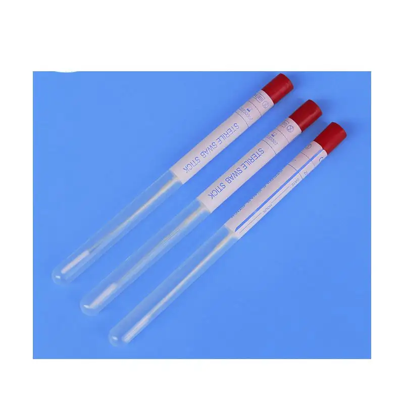 iClean CE2862 510k ISO13485 disposable Sterile sample Collection transport swab with tube