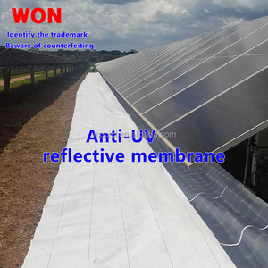 WON Venta al por mayor Productos solares resistentes al desgaste personalizados Membrana reflectante blanca para PV Garantía por 5 años Rollo - Product Image 3