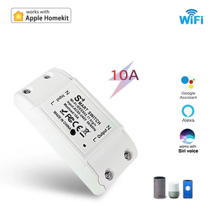 Alexa Google tuya Wifi DIY mini thông minh Switch Breaker ứng dụng di động không dây điều khiển từ xa thời gian wifi thông minh chuyển đổi nhà IPS lật - Product Image 2