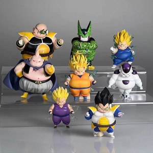 Figurines de collection de dessins animés japonais Dragon Frieza Goku <span class=keywords><strong>Cell</strong></span> Vegeta <span class=keywords><strong>Gohan</strong></span> Buu Fat DBZ, figurine en PVC d'anime de 8 cm - Product Image 1