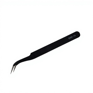 Estuche magnético de piel sintética PU de color ROJO de alta calidad TEEJAY para pinzas de pestañas, caja organizadora magnética para pinzas 89654 - Product Image 6