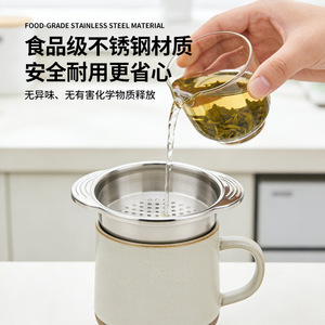 Cesta Escurridora de Acero Inoxidable de 8 cm con Doble Asa, Escurridor de Aceite para Fregadero, Utensilio de Cocina - Product Image 3