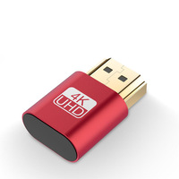 Émulateur d'affichage DTECH 4K compatible Linux 1.4 DDC EDID, adaptateur d'affichage HDMI, prise factice