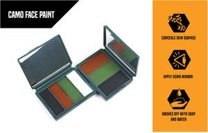 GP Bandera de alta calidad Crema Aceite <span class=keywords><strong>Pintura</strong></span> facial Stick Camuflaje impermeable de larga duración para uso corporal con espejo - Product Image 5