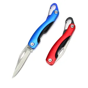 Factory Price Stainless Steel Good quality Mini Folding Knife Tactical Pocket Knife with Climbing Hook For Camping
