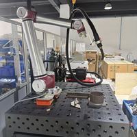Robot de soudage intelligent HBL à 6 axes, machine de soudage robotisée, charge utile de 20 kg, construction en aluminium, 750 W, 50-60 Hz/100-240 VAC pour l'automobile