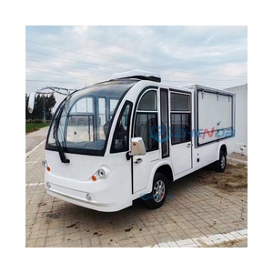 Cheap Price Zhenda Brand Mini Buses 5 Seats Cargo Box Electric Sightseeing Bus Henan Origin New Sale Special Transportation - Product Image 1
