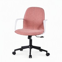Chaise de bureau de direction ergonomique pivotante de luxe en tissu pour ordinateur, fournie directement par l'usine
