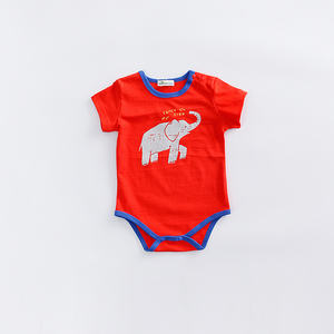 Vêtements pour bébés en velours imprimé en coton biologique importé, vente en gros - Product Image 5