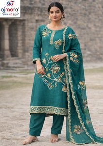 Élégante tenue de soirée pakistanaise pour femme, robe traditionnelle Salwar Kameez, dupatta tendance, extensible, infroissable, séchage rapide - Product Image 5