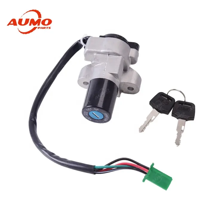 Atacado Peças Da Motocicleta Lock Fuel Gás Cap Key Lock Set Interruptor De Ignição Para HJ125-7 ZIP NEKEN 50 YAMASAKI 50