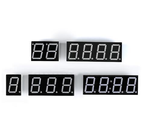 0.56 inch LED display 7 Segment 1 Bit/2 Bit/3 Bit/4 Bit Digit Tube Red Common Cathode / Anode Digital