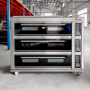 Yearmay <span class=keywords><strong>Four</strong></span> <span class=keywords><strong>Prix</strong></span> <span class=keywords><strong>Four</strong></span> à <span class=keywords><strong>pâtisserie</strong></span> <span class=keywords><strong>Four</strong></span> à pizza à gaz électrique automatique à vapeur à double étage - Product Image 6