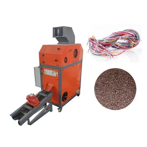 $2799 Per Set cable insulation removing machine automatic Scrap Copper Wire Recycling Machine Recycling Granulator from China