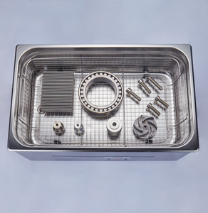 Nettoyeur ultrasonique mécanique industriel de table de 22 L pour bloc moteur de voiture, pièces automobiles électriques, <span class=keywords><strong>appareil</strong></span> de <span class=keywords><strong>nettoyage</strong></span> sonique - Product Image 3