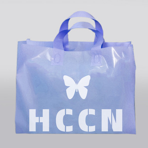 China Manufacturer Custom Wholesale Promotional Plastic Shopping Carry Plastic Bag With Handle