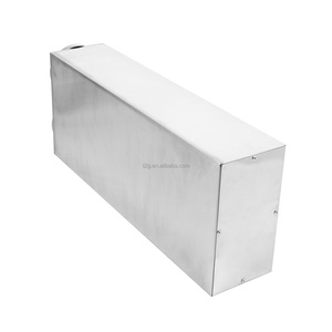 Distributeur de gobelets en acier inoxydable pour restaurant, support de gobelets à café à poussoir commercial - Product Image 5