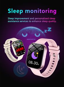 Alla moda G21 2.01 ''riproduzione musicale con schermo orologi da chiamata senza fili orologi economici per donne che monitorano la salute delle donne - Product Image 4