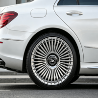 Jantes forgées Bku 5x112 polies, 20, 21, 22 pouces, jantes en alliage de course pour Mercedes Benz Maybach Classe S Mercedes Benz W222 W223 S680