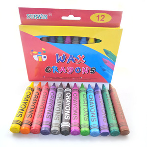Crayons de cire super jumbo de qualité supérieure pour l'école, 12 couleurs, pour la peinture artistique des enfants - Product Image 6