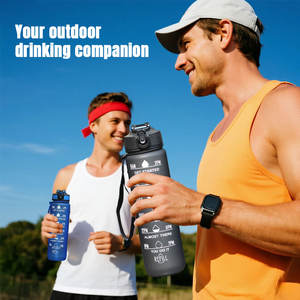 Bouteille d'eau de sport <span class=keywords><strong>Ksport</strong></span> Kb02 1000ML, sans BPA, sans toxines, en plastique Tritan, design anti-fuite, légère, logo personnalisé - Product Image 5