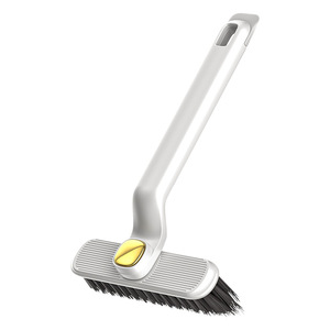 Rotating Gap Cleaning <b>Brush</b> Lightweight Plastic Toilet Bathroom Floor <b>Scrub</b> <b>Brush</b> 180 Degree Swivel Angle Cleaner - Product Image 1