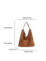 Fournisseur de sacs hobo en faux daim pour femmes, sac à bandoulière souple grande capacité, sac fourre-tout bohème, faible MOQ 20 pour les entreprises