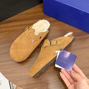 <span class=keywords><strong>Chanclas</strong></span> para Hombre y <span class=keywords><strong>Mujer</strong></span> con Suela de EVA y Parte Superior de Cuero Genuino para Todas las Temporadas - Product Image 3