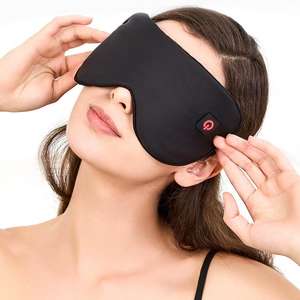 Masajeador de Ojos Eléctrico Recargable Inalámbrico Aofit, Máscara de Ojos con Compresa Caliente para Ojos Secos - Product Image 1