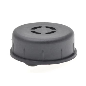 Roulettes de meubles pivotantes dissimulées, charge 25 kg, diamètre 50 mm, en acier noir avec roue en nylon et cache-corps, roulettes contemporaines pour la maison - Product Image 5